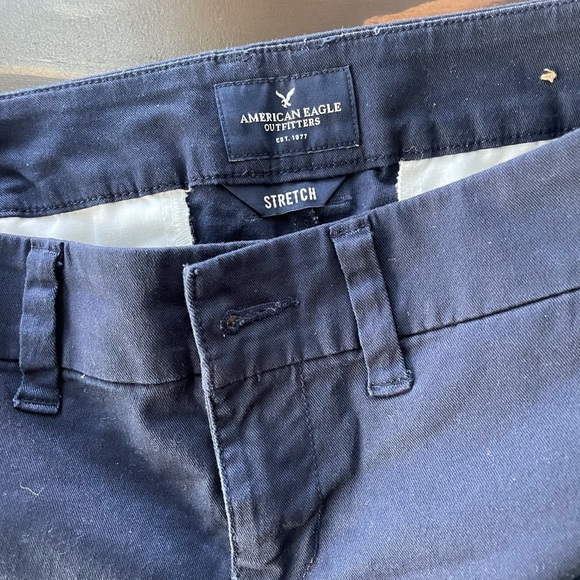 American Eagle Blue Shorts - Picture 3 of 4